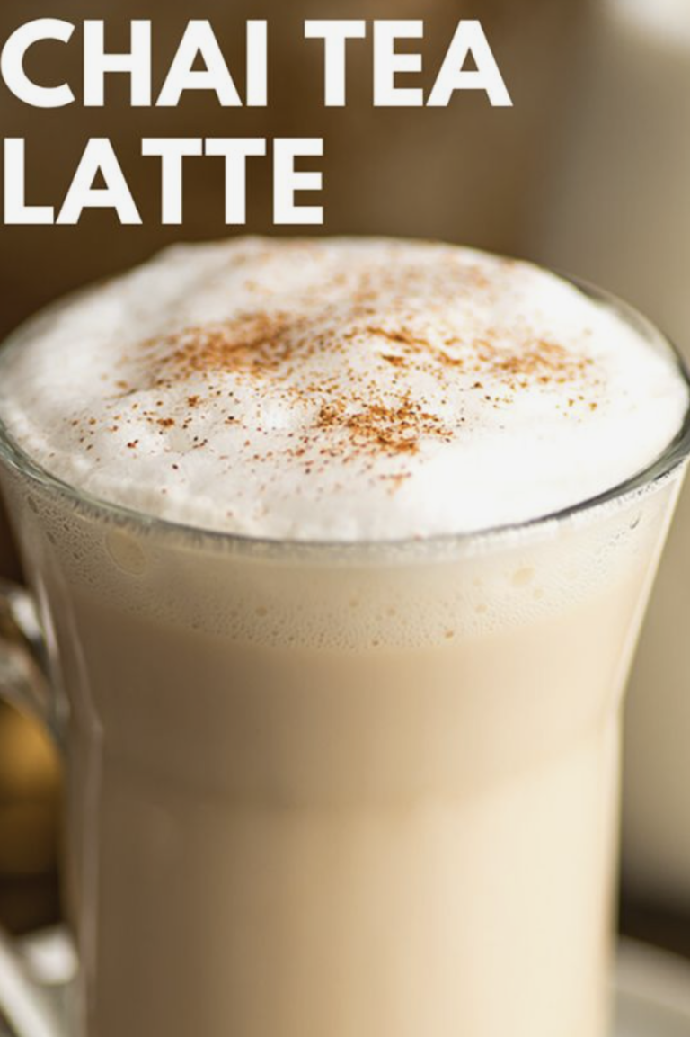 How to Make the Easiest and Best at Home Chai Latte
