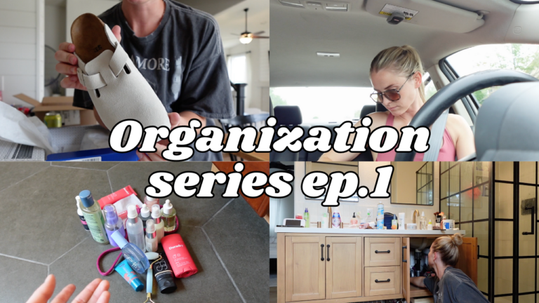 HOME ORGANIZATION SERIES: getting my home back in order one week at a time
